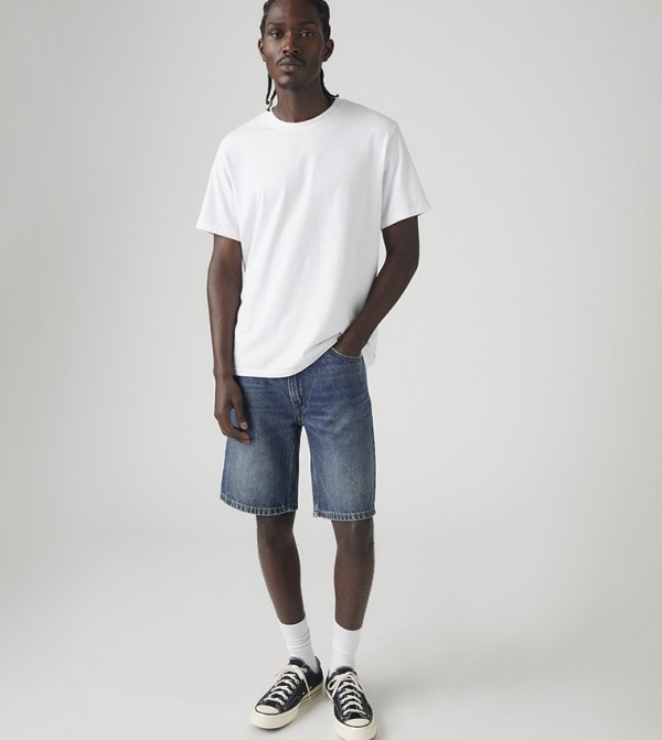 Levi's  Shorts - Blue Denim shorts