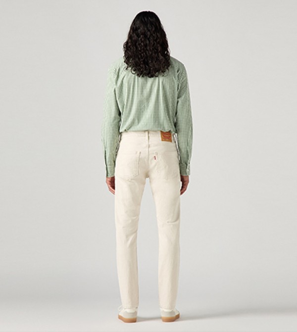 Levi's  Jeans - Beige Tapered Jeans