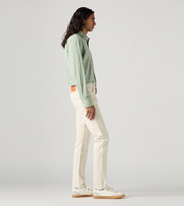 Levi's  Jeans - Beige Tapered Jeans