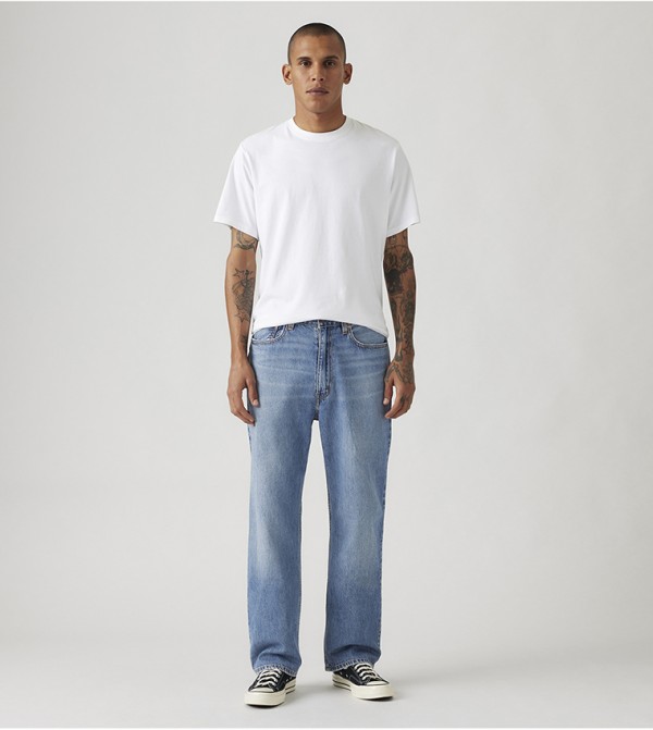 ليفايز ليفايز - أزرق Relaxed Jeans