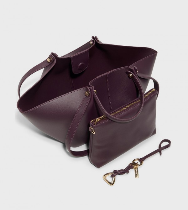Aldo  Tote Bags - Maroon Tote Bags