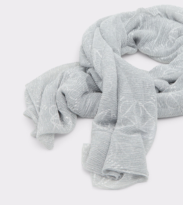 Aldo Accessories  Scarves - Grey Knitted Scarves