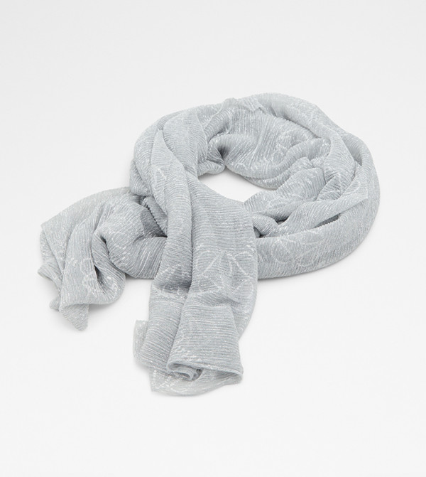 Aldo Accessories  Scarves - Grey Knitted Scarves