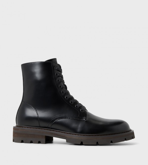 Call it Spring Call It Spring - Black Lace up Boots