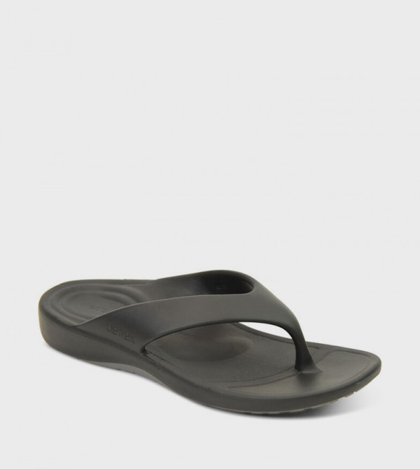 Aetrex  - Black Flip-Flops