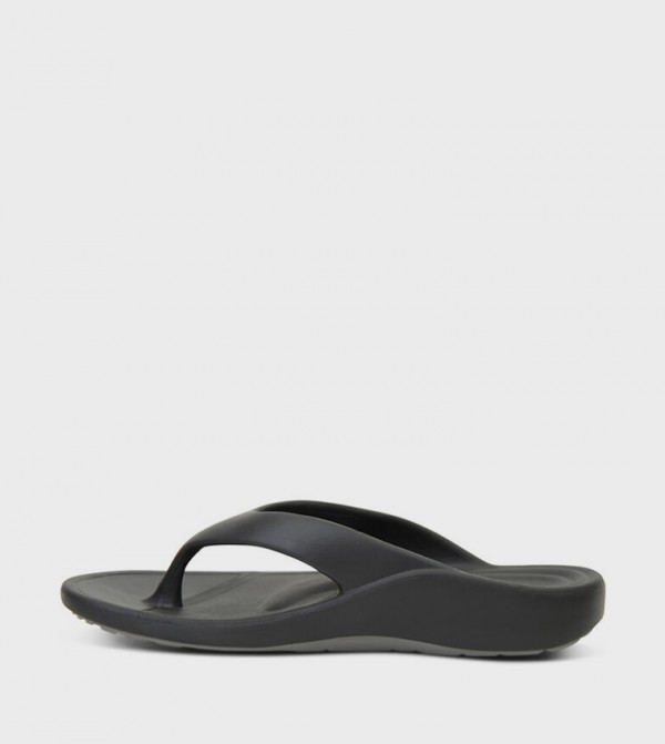 Aetrex  - Black Flip-Flops