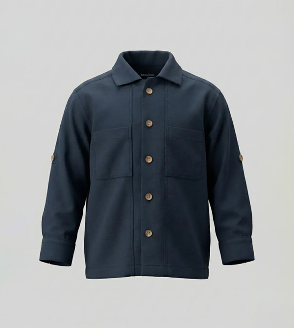 BABIES & MORE BABIES & MORE - Navy Shirts