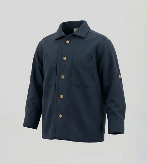 BABIES & MORE BABIES & MORE - Navy Shirts