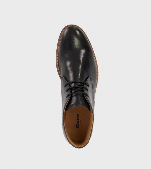 Dune London  Boots - Black Lace up Boots