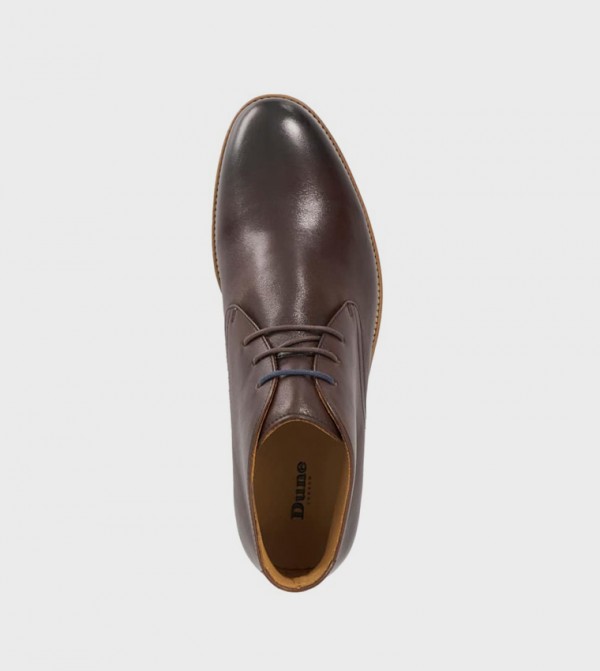 Dune London  Boots - Burgundy Lace up Boots