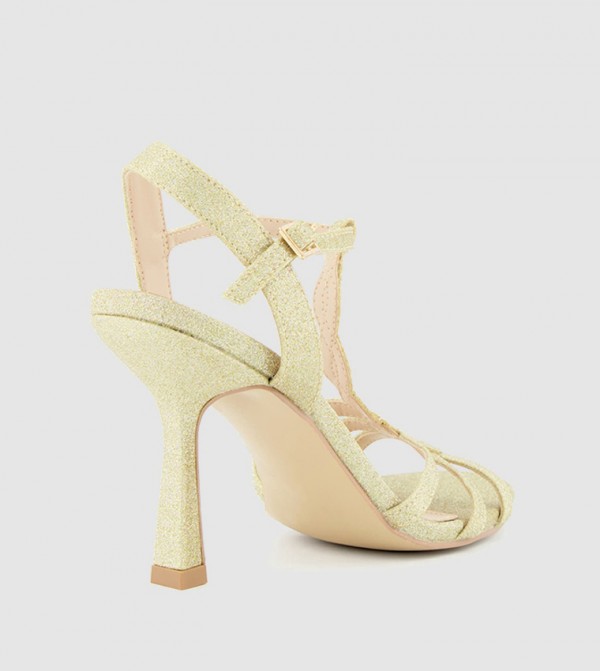 هيد أوفر هيلز  - ذهبي Heeled Sandals