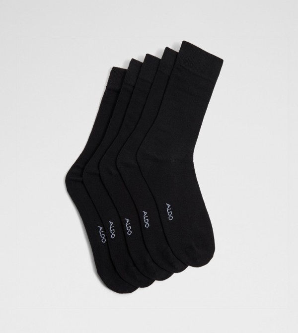 ألدو أكسيسوريز  جوارب   - أسود Calf Length Socks