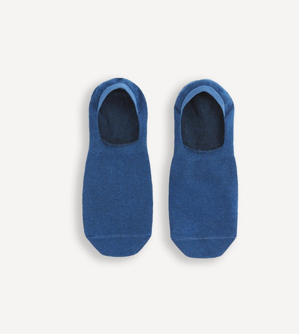 CELIO  - Blue No Show Socks