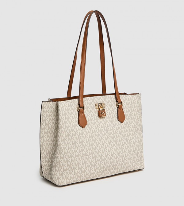 Michael Kors  Tote Bags - Cream Tote Bags