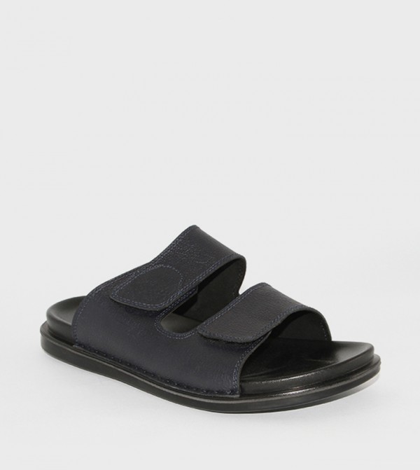 GEOOMNII  Sandals - Black Casual Sandals