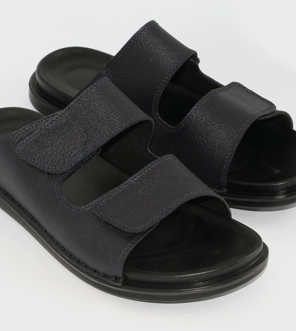 GEOOMNII  Sandals - Black Casual Sandals