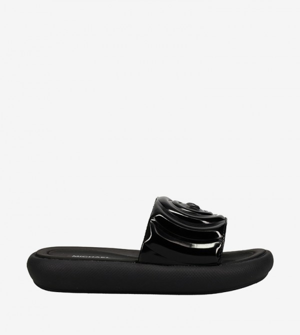 Michael Kors Slides and Flip Flops - Black Slides