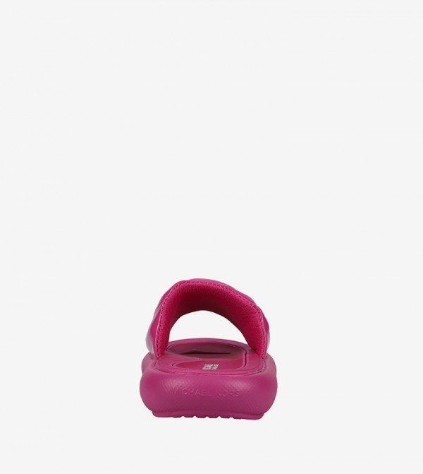 Michael Kors Slides and Flip Flops - Purple Slides