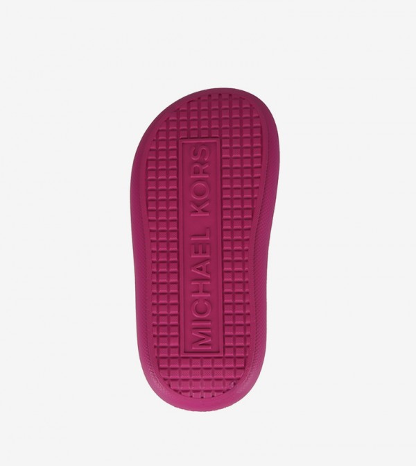 Michael Kors Slides and Flip Flops - Purple Slides