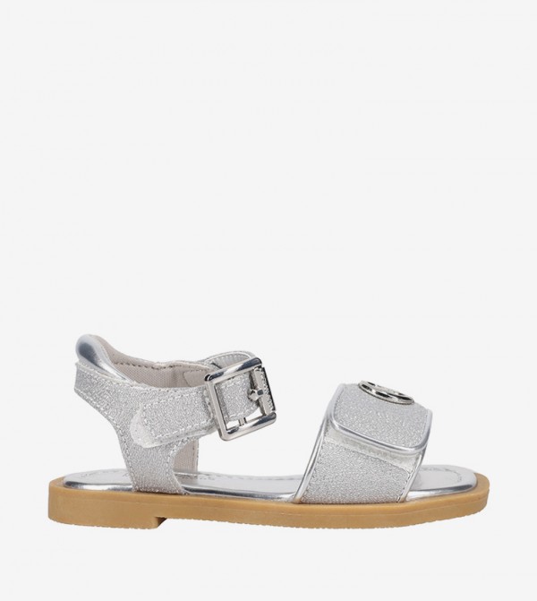 Michael Kors  Sandals - Silver Flat Sandals
