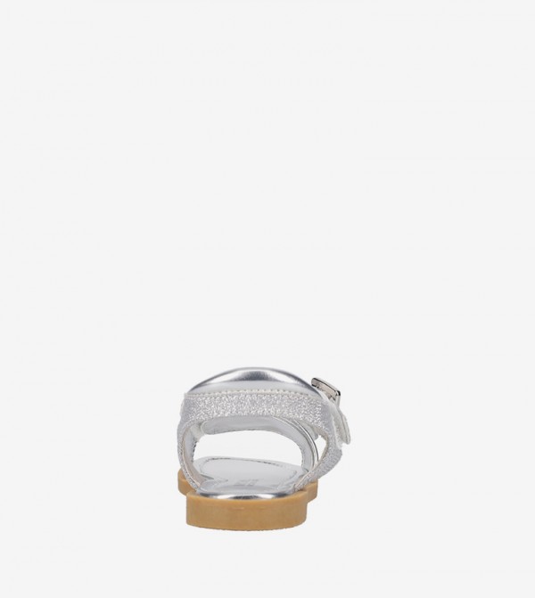 Michael Kors  Sandals - Silver Flat Sandals