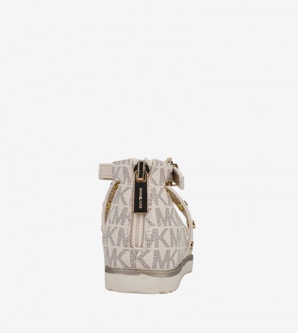 Michael Kors  - Gold Flat Sandals