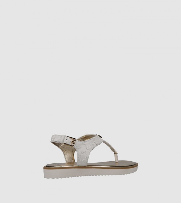 Michael Kors Michael Kors - White Flat Sandals