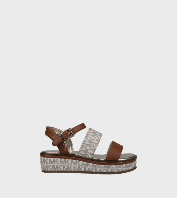 Michael kors tan sale sandals