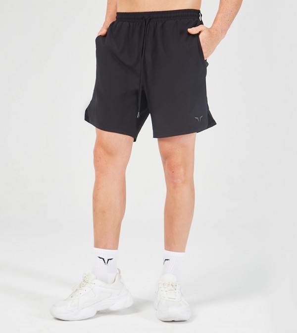 SQUATWOLF SQUATWOLF - Black Active Shorts