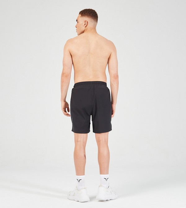 SQUATWOLF SQUATWOLF - Black Active Shorts