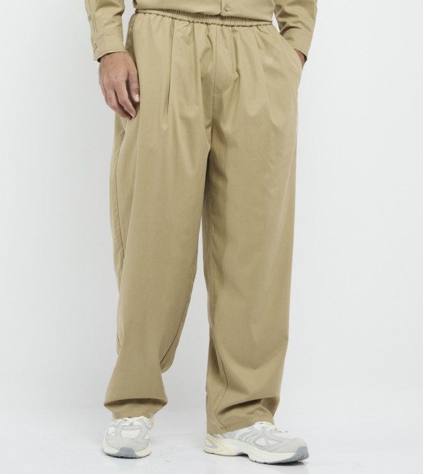 F5  Clothing - Brown Casual Pants
