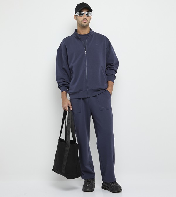 F5  Clothing - NAVY BLUE Casual Jackets