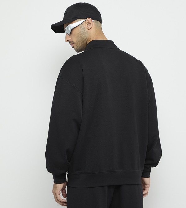 F5  Clothing - Black Casual Jackets