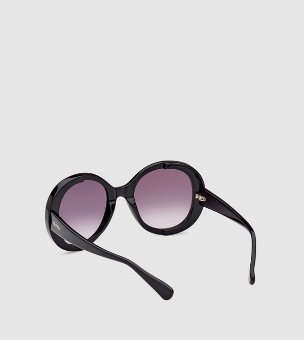 MAX MARA  Sunglasses - Black Round Sunglasses