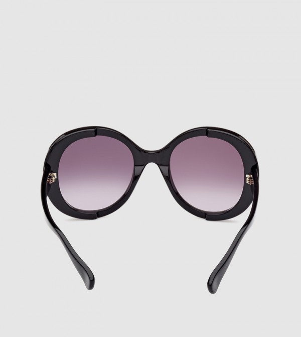 MAX MARA  Sunglasses - Black Round Sunglasses