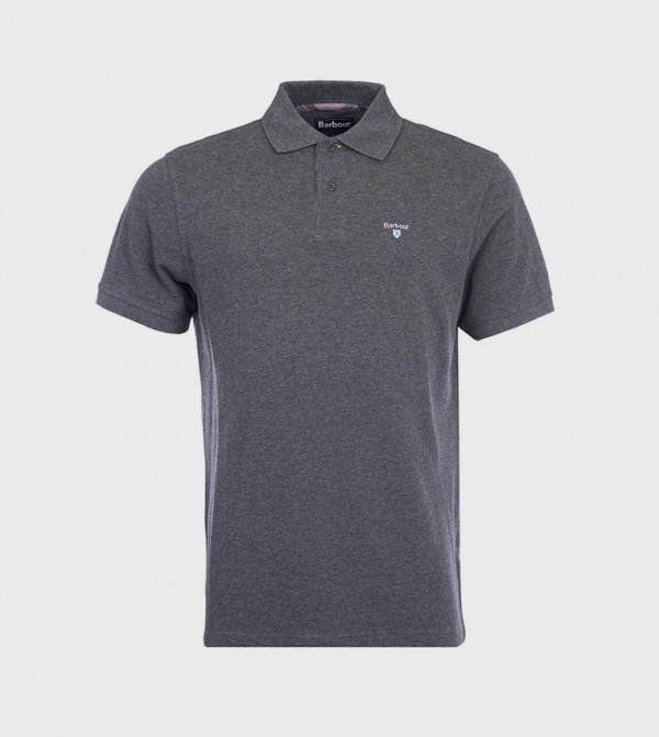Barbour Barbour - Grey Polo T-shirts
