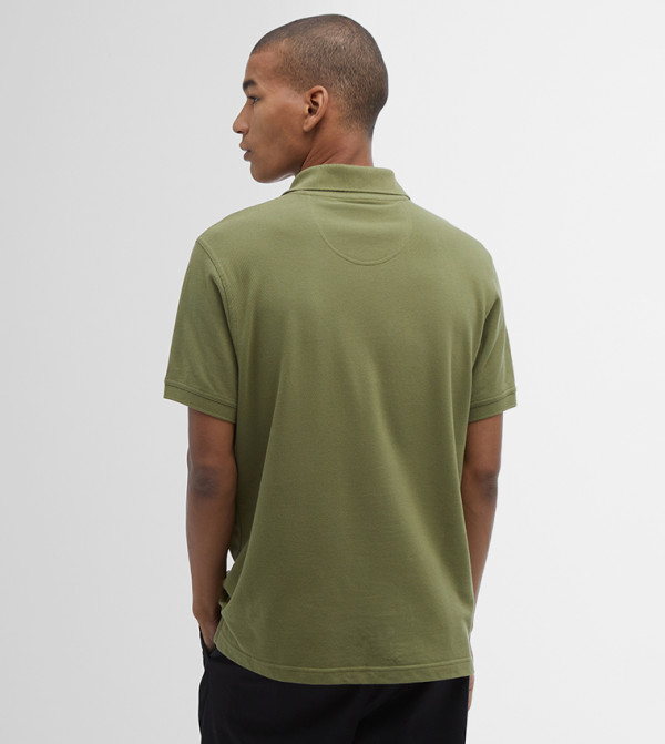 باربور  ملابس - أخضر قمصان بولو