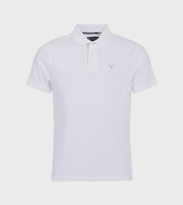 Barbour Barbour - White Polo T-shirts