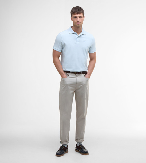 باربور  ملابس - أزرق فاتح قمصان بولو