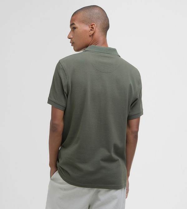 Barbour Barbour - Green Polo T-shirts