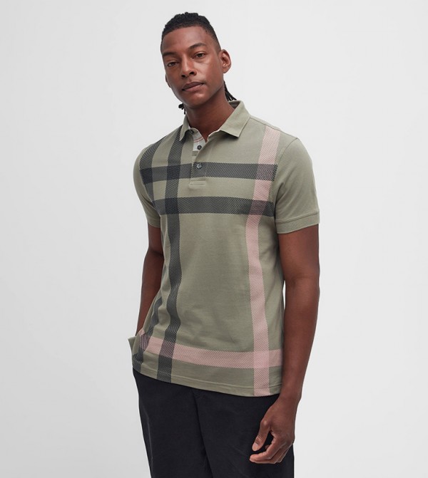 Barbour Barbour - Green Polo T-shirts