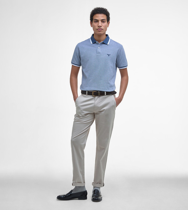 Barbour  T-Shirts - Blue Polo T-shirts