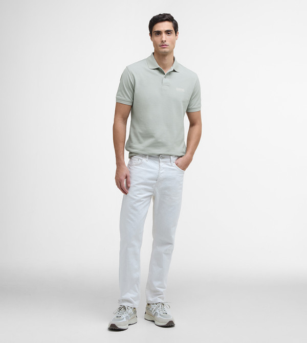 Barbour Barbour - Grey Polo T-shirts