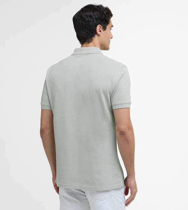 Barbour Barbour - Grey Polo T-shirts