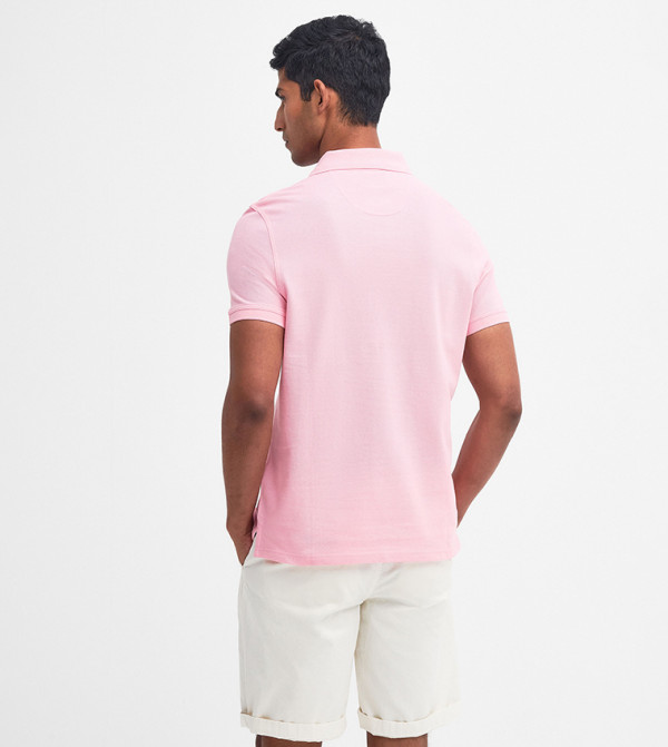 Barbour  Clothing - Pink Polo T-shirts