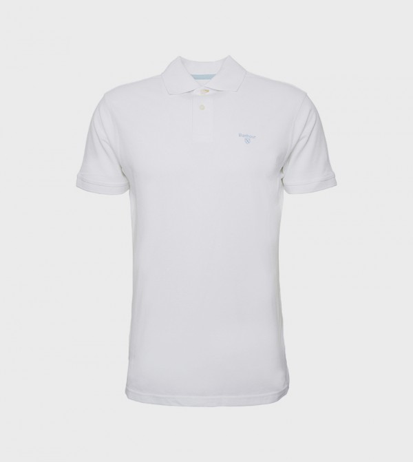 Barbour  Polo T-Shirts - White Polo T-shirts