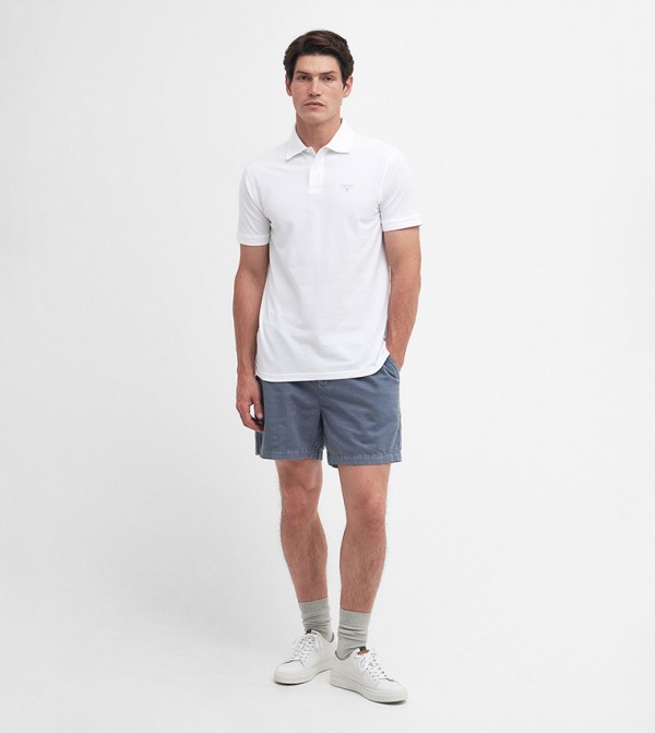 Barbour  Polo T-Shirts - White Polo T-shirts