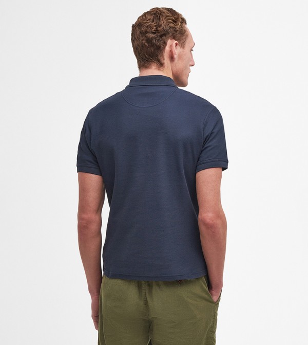 Barbour Barbour - Navy Polo T-shirts