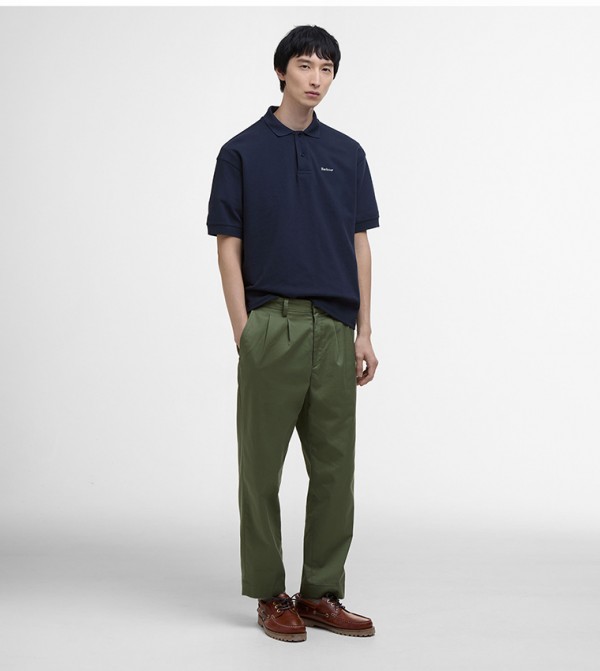 Barbour Barbour - Navy Polo T-shirts