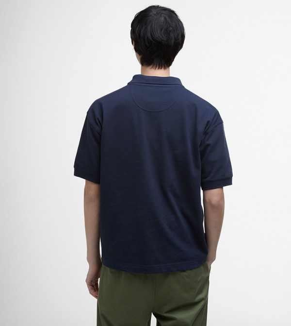 Barbour Barbour - Navy Polo T-shirts